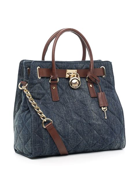 michael kors denim bag ebay|Michael Kors denim handbags.